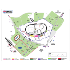 Charlotte Motor Speedway Road Course Map