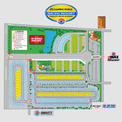 Campground Maps  Camping  Charlotte Motor Speedway