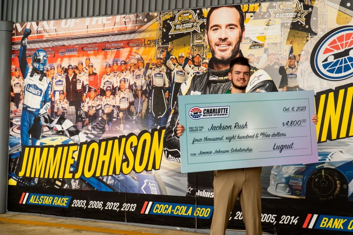 Charlotte Motor Speedway Names 2023 Jimmie Johnson Scholarship