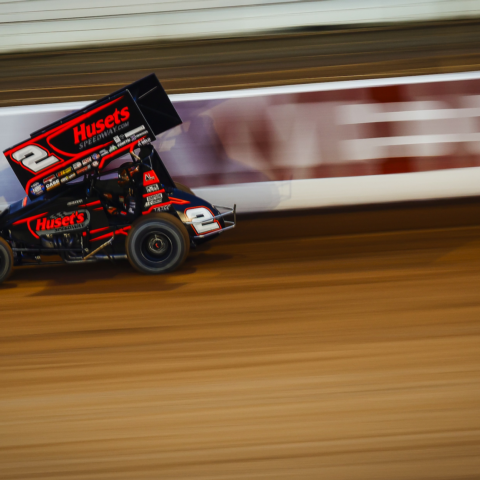 David Gravel, the World of Outlaws NOS Energy Drink Sprint Cars points leader, swept qualifying for World of Outlaws World Finals competition on Wednesday at The Dirt Track at Charlotte.