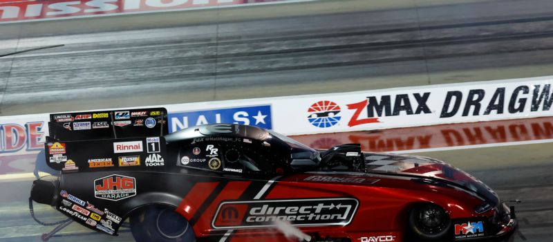 Confidence is high for Tony Stewart Racing Funny Car driver Matt Hagan heading into this weekend’s NHRA Carolina Nationals at zMAX Dragway. After winning the four-wide event in the fall, Hagan will look for the Charlotte sweep on Sunday.