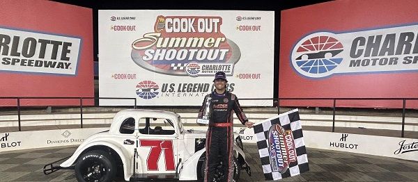 Jake Bollman cooked the competition to claim his first Cook Out Summer Shootout Pro division win of the season on opening night. 