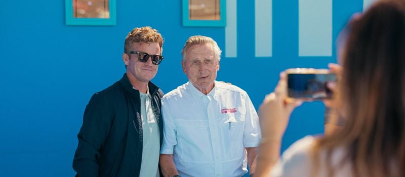 Accomplished sports car racer Patrick Long (left) and Porsche racing figurehead Alwin Springer (right) will be among the legendary list of automotive collectors, innovators and pioneers on hand for the Heritage Invitational at Ten Tenths Motor Club.