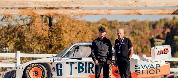 Porsche Motorsports pioneer Alwin Springer (right) will be honored at a special Heritage gala on Saturday, April 5 at Ten Tenths Motor Club, following the third annual Heritage Invitational. 