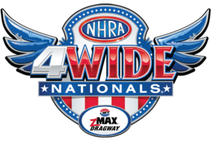 NHRA 4-Wide Nationals Logo